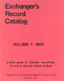 Exchanger Record Catalog - Volume 1 : 1974