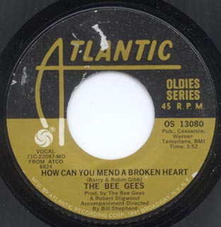 How can you mend a broken heart / Massachusetts