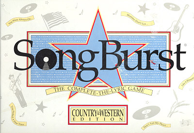 Songburst Board Game (Country & Western Edition)